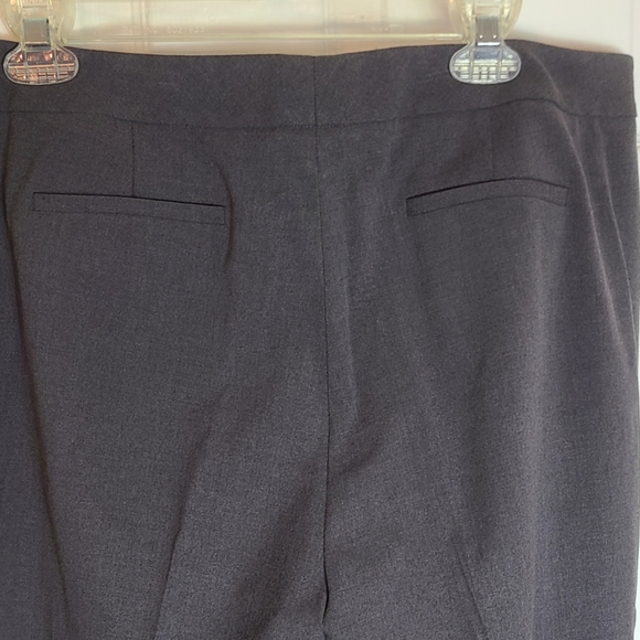 CASLON gray business suit work smart professional 2 pockets dress pants size 14 - Picture 3 of 4